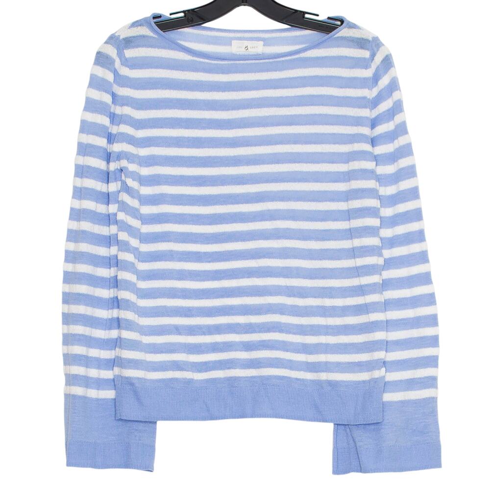 Lou & Grey Womens Sweater Nautical Coastal Grandma Preppy Lagenlook Small GK
